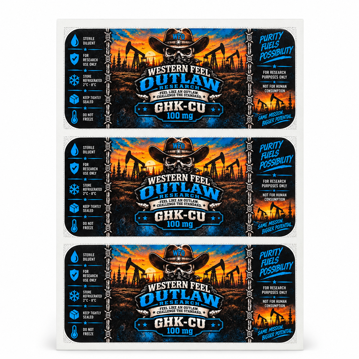 Custom Vial Labels, Stickers & Printed Products | Realtime Custom